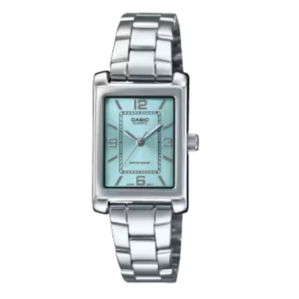 Casio General LTP-1234DD-2A Stainless Steel Band Analog Women Watch